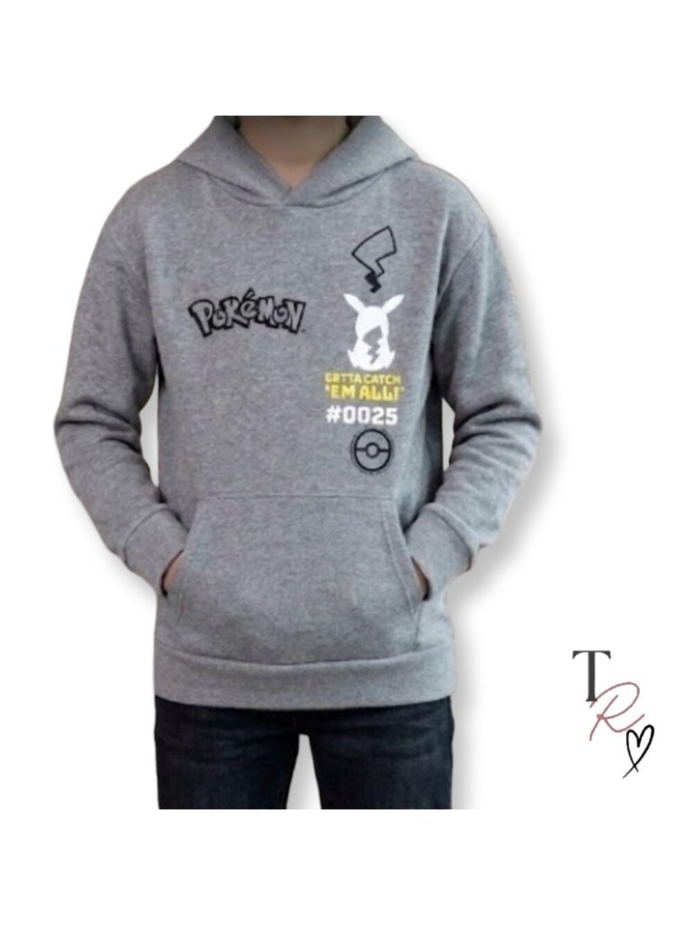 Old Navy NWT Pokémon Pikachu Big Boys Graphic Hoodie Boys 18 or XXL